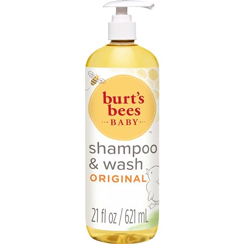 Burt's Bees Szampon dla niemowląt, oryginalny szampon dla niemowląt – 21 unce Bottle