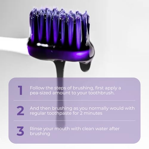 Image of Brightening White Teeth Whitening Foam - 50ml Colour Corrector, Removes Stains, Enamel Safe, Fresh Breath, Easy Home Use for a Radiant Smile