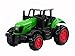 Modellino Trattore 1/64 Trattore Die Cast Scala 1:64 Modellino Metallo Trattore Agricolo Trattore Fattoria Giocattolo cm 7.5 (VERDE)