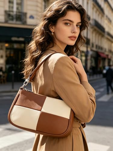 Image of Shoulder Bag for Women Retro Hobo Handbags Cross Body Purses