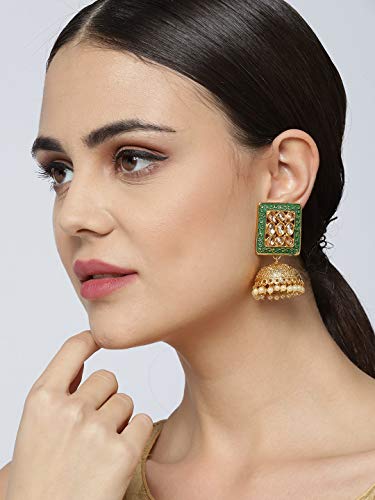 Plated Jhumki for Girls/Women, Elegant Gift