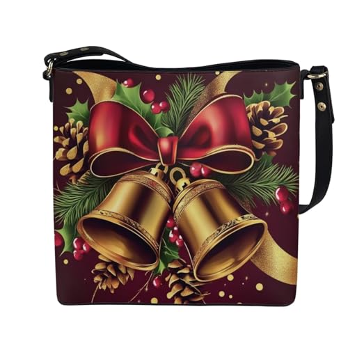 Image of HUGS IDEA Hoho Bag for Women Crossbody Purse Leather Handbags Laides Shoulder Bags