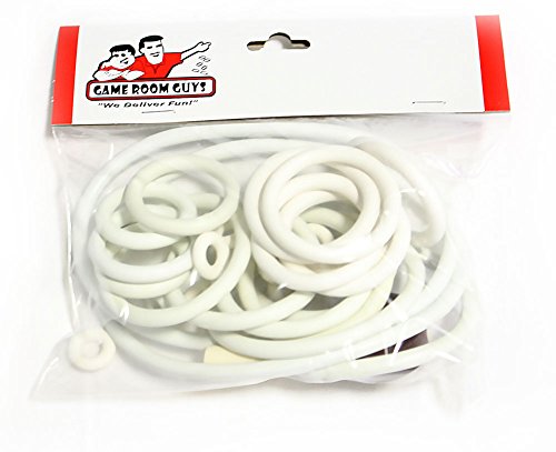 Game Room Guys Gottlieb Sunset Pinball White Rubber Ring Kit