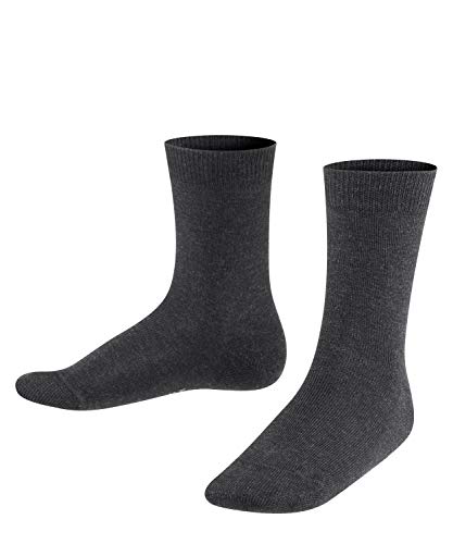 Preisvergleich Produktbild FALKE Unisex Kinder Family K SO Socken, Blickdicht, Grau (Anthracite Melange 3080), 27-30 (5er Pack)