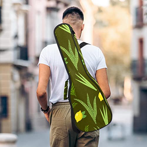 Housse pour ukulélé – Plante citron et agrumes – Rembourrage épais en éponge de 10 mm – 53,3 cm – Sac de transport pour… - Les Beatles, Paul McCartney, John Lennon, RIngo Starr, George Harrison Housse pour ukulélé - Plante citron et agrumes - Rembourrage épais en éponge de 10 mm - 53,3 cm - Sac de transport pour… – Image 6