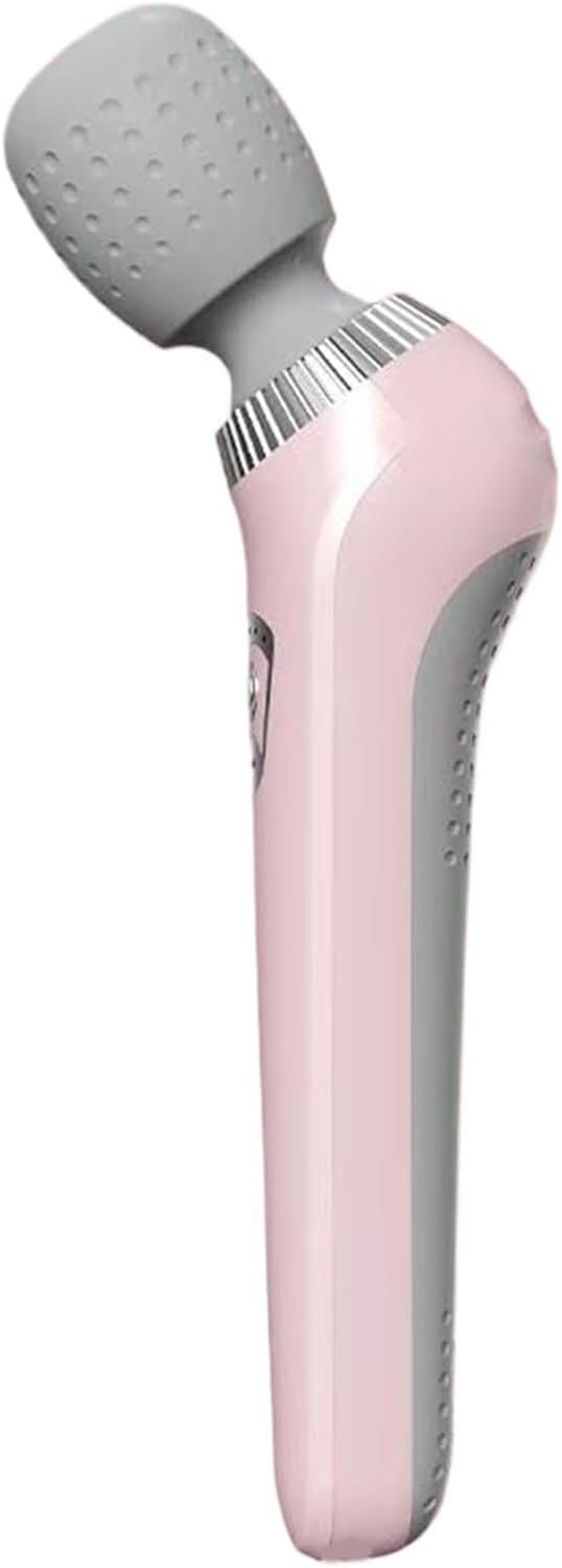 Vibration Wand Massager Handheld 5 Speeds Personal Massager USB Rechargeable Cordless Lightweight Ergonomic Portable Travel Body Muscle Relaxation Tool-image-24