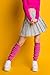 Leg Warmers - Fashion Knit Neon Leg Warmers for Women 80s Sports Party Yoga Accessories, Hot Pink