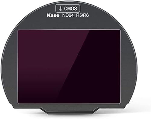 Miniatura 7 de Kase Filtro ND8 con clip de densidad neutra de 3 paradas ND compatible con cámara Canon EOS R3 R5 R5C R6 R6II, vidrio óptico multicapa templado a