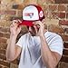 Kentucky Fried Chicken KFC Snap Back Structured Trucker Hat Vintage Colonel Sanders Original Recipe Patch Officially Licensed