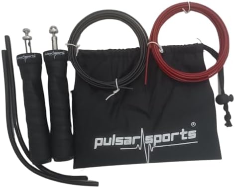 Corda Pular Speed Rope Profissional Rolamento treino em casa