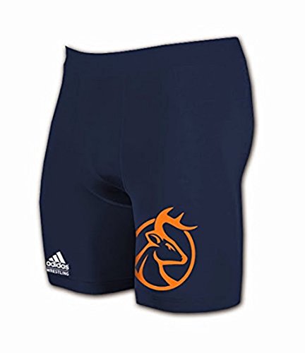Short de compression Adidas bleu idéal pour vos séances de running et de fitness