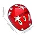 Colaxi Kids Cycling Helmet Roller Skates Hat Breathable Ventilation Shockproof Skating Gear Bicycle Cap for Skating Cycling Girls, Red