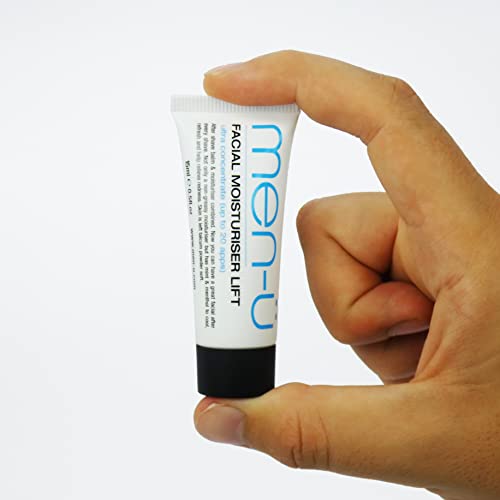 men-ü FACIAL MOISTURISER LIFT 15ml Travel tube - Moisturiser & Aftershave balm for men, up to 20 applications, Post Shave Mens Moisturiser 15ml - Image 3