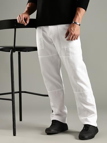Image of Thomas Scott Men's Relaxed Fit Cotton Chino Trousers