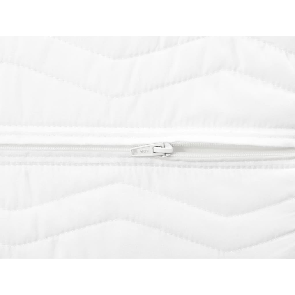 Materac 100 x 200 cm, wiskoelastyczna pianka memory, wysokość 18 cm, oddychający, nadający się do prania, ergonomiczny, nadaje się do sypialni, łóżka dla gości, stelaża kontynentalnego