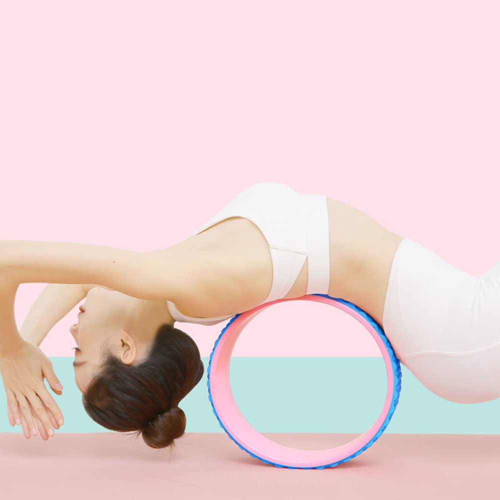 5D Ruota Yoga per Lo Stretching Ruota Yoga Anello Bend Rullo Elasticizzato Flessibilità Yoga Balance Circle Ruota Yoga Prop