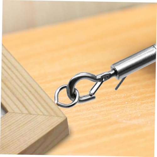 Image of LIFKOME 6pcs Wire Rope Hanger Metal Gears for Grow Lights Fans and Picture Hanging Durable and Easy to Install for Home Garden and Backyard Use