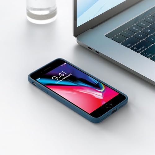 Image of for iPhone 8 Plus Case Dark Blue, Scratch Resistant with Soft Touch, Slim Thin Phone Cover for iPhone 7 Plus 5.5 inch