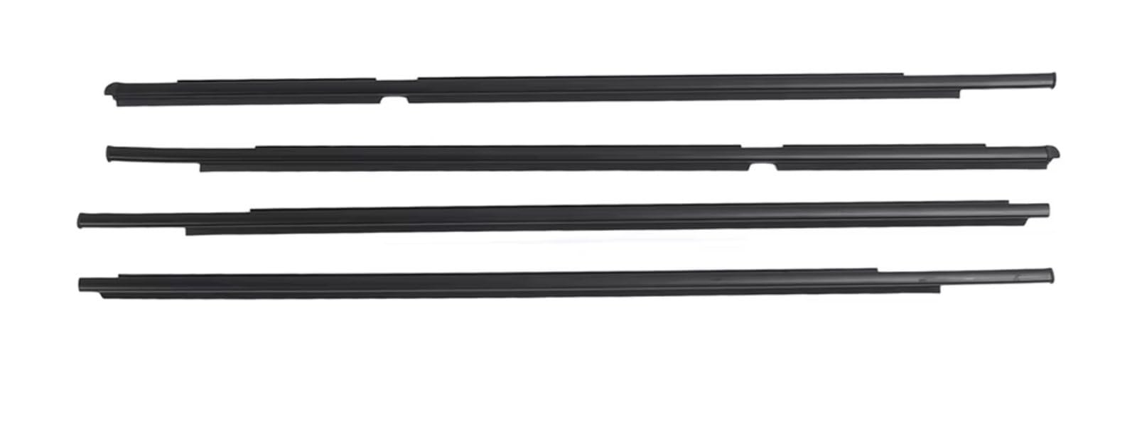 for Toyota for Yaris 2005-2011 68160-52150 68210-52150 Car Rubber Weatherstrip Black Glass Window Molding Trim Seal Belt Car Door Seal Protector