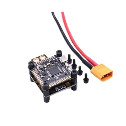 F4V3S PLUS �t���C�g �R���g���[���[�AOSD ����ыC���v�t�� STM32 F405 MCU�AType-C �|�[�g�A30.5x30.5mm RC FPV ���[�V���O �h���[������уN�A�b�h�R�v�^�[�p(PLUS PDB)