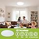 Maxled, Light is Led! Deckenleuchte LED Deckenlampe Ø38cm, 6500K Badlampe Rund Flach, 24W 1920LM Modern Schlicht Lampe Dünn für Bad/Balkon/Keller/Schlafzimmer/Flur/Büro/Badezimmer Küchenlampe