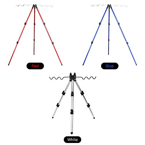 Tripé Telescópico, Andoer Suporte para tripé para varas de pesca Suporte telescópico para vara de pe