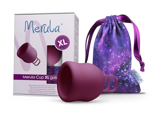 Merula Cup XL galaxy (violett) - Die Menstruationstasse für die sehr starken Tage