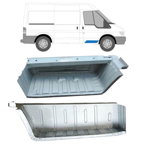 Panneau de réparation porte avant Ford Transit idéal rénovation pour artisan et vanlife