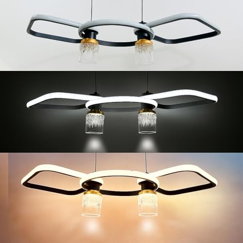 Image of Hanging Lights for Dining Table, Hanging Lights for Living Room, Pendant Lights for Ceiling, Office Home Decoration (Chandelier /Jhoomer /Jhumar) (Pack of 1) (Dining Table)