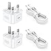 25W USB C Charger for Samsung 2 Pack Super Fast Charging with 6.6ft USB C Cable Compatible for Samsung Galaxy S25/S24S23/S22 Ultra/FE 5G, Z Flip 3/Z Fold 3, Note 20/10 Series (UK Wall Plug)​ white
