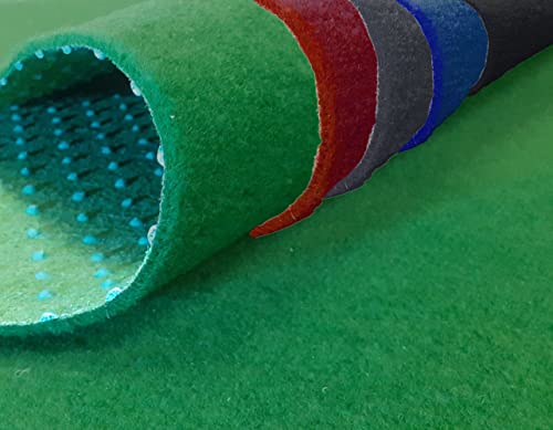 Moquette d'extérieur ou d’intérieur | dimensions et couleurs au choix | tapis type gazon artificiel - pour jardin, terrasse, balcon | revêtement de sol outdoor |...