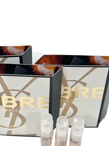 Yves Saint Laurent YSL Libre FLOWERS & FLAMES EDP Sample Women Perfume 1.2 ml / 0.04 oz - set of 3 - Image 6