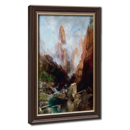 Impression sur toile Thomas Moran cadre à suspendre grand format 61x91