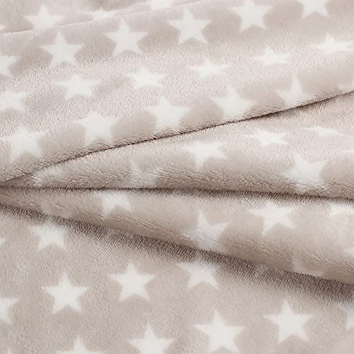 LeerKing unisex babydeken 2-pack jongens meisjes knuffeldeken kruipende deken baby beddengoed wandelwagen pluizig voor… - Afbeelding 3