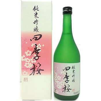 Amazon.co.jp: 四季桜 純米吟醸 720ml : 食品・飲料・お酒