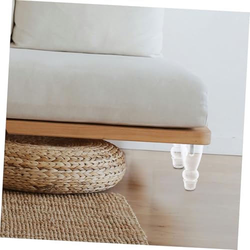 Patas de acrílico cónicas para muebles gabinetes cajoneras y mesas de escritorio 6