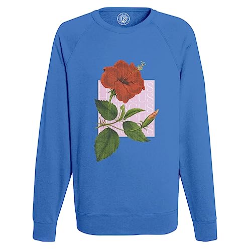 Sweat Homme Hibiscus Plante Botanique idéal pour vos sorties citadines