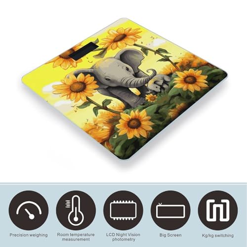 Báscula digital de baño Sunflowers FekiLoot miniatura 3