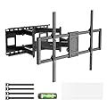 Mount-It! Heavy Duty XXL Full Motion TV Wall Mount for Extra Large TVs, max VESA 900x600, Holds up to 264lb, Swivel Tilt Extension Adjustable TV Mount for 60" 65" 75" 80" 85" 90" 98" 100" 115" 120 in