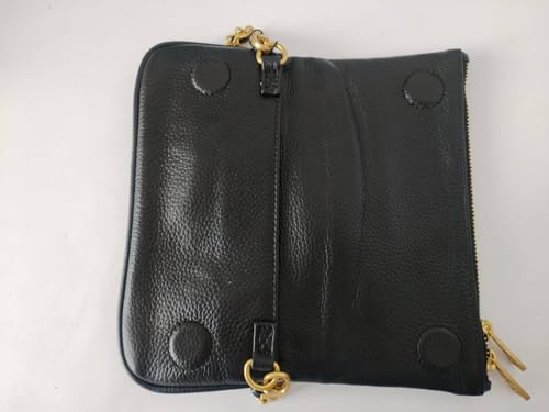 Women's Casual Leather Small Chain Crossbody Shoulder Bag Party Clutch Bag, Black4