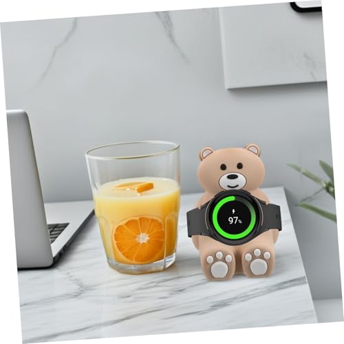 Soporte de silicona para smartwatch base de carga de mesa para dormitorio 7