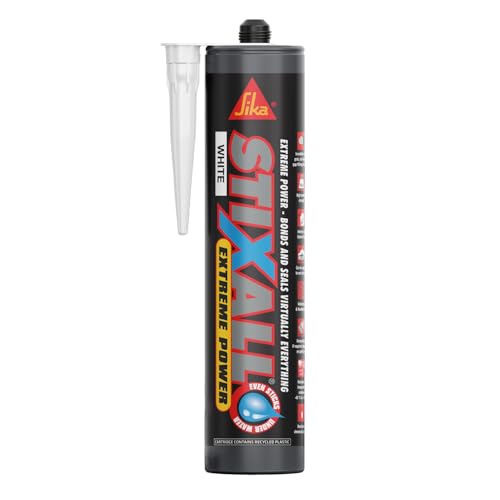 Sika Stixall Extreme Power Sealant and Adhesive Waterproof White 290ml