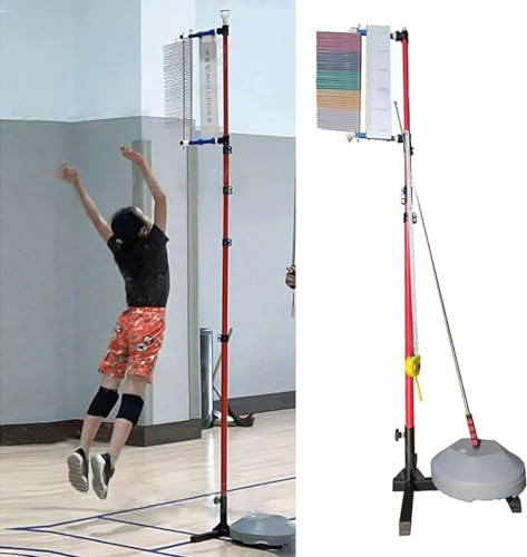 Équipement de test de saut vertical de 1,2 à 3,5 m réglable pour entraînement basket