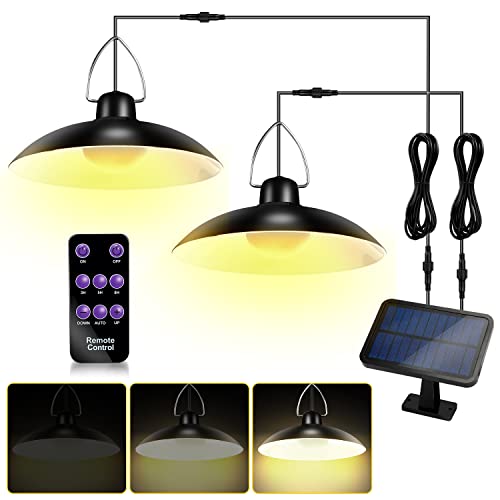 Cecaylie Solarlampen für Außen, Solar Hängelampe mit Fernbedienung,...