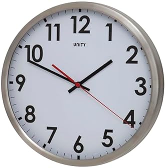 Unity Stainless Steel Wall Clocks