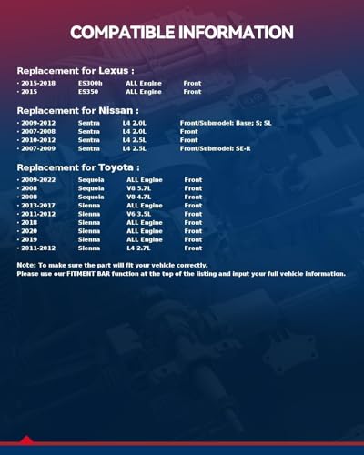 Image of KAX AC Blower Motor Compatible with Toyota Sequoia 2008-2022,Sienna 2011-2020,Sentra 2007-2012,ES300h 2015-2018,ES350 2015 - HVAC Heater Blower Motor Replaces# 75050,700298