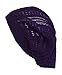Hip Slouchy Lightweight Knitted Beanie - Purple