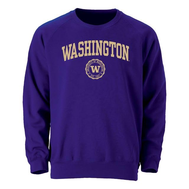 Image of Ivysport Crewneck Sweatshirt for College, Heritage Logo, Color, Adult Unisex