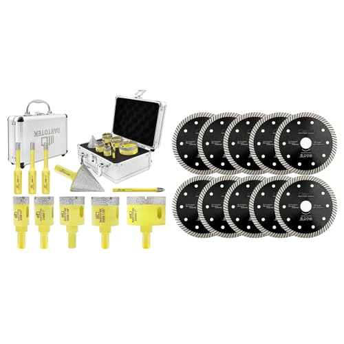 Set de Brocas Diamante 11 piezas para Azulejos y Piedra miniatura 1