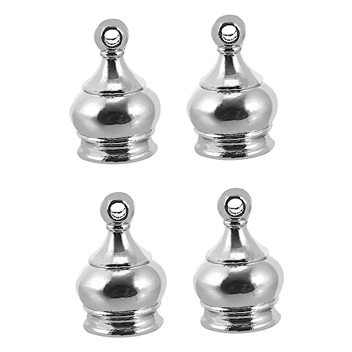 Image of balacoo Lamp Finials Cow Horn Decorative Head Zinc Alloy Lamp Shade Nut Replacement Knob for Table Lamps Chandeliers Diy Lighting Accessories